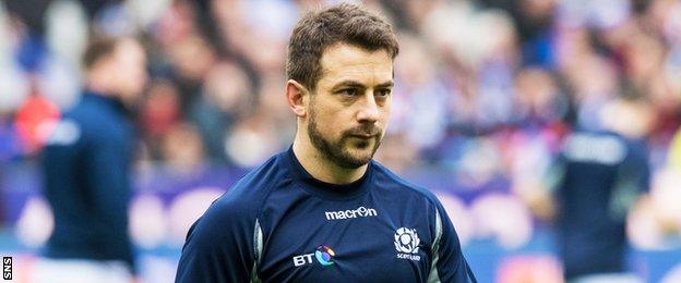 Scotland scrum-half Greig Laidlaw