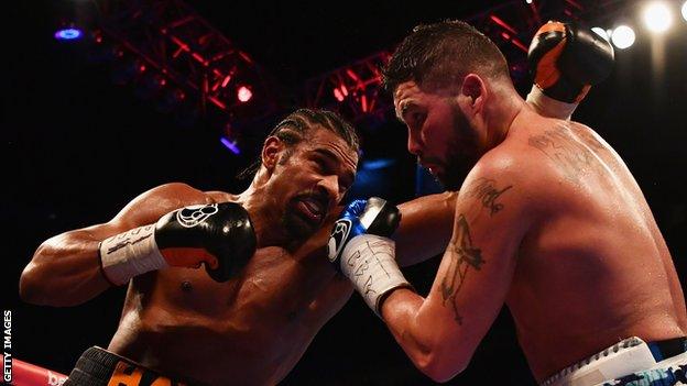 David Haye and Tony Bellew