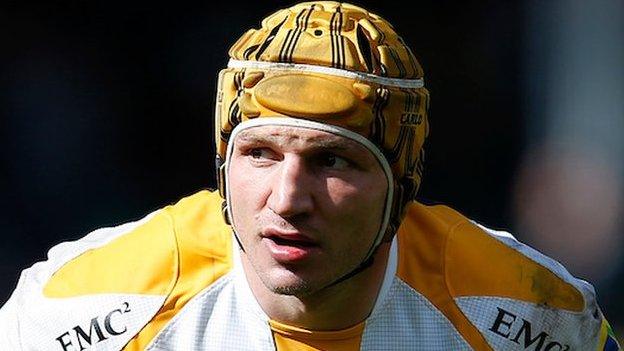 Wasps initially signed Italy international hooker Carlo Festuccia from Zebre in 2013