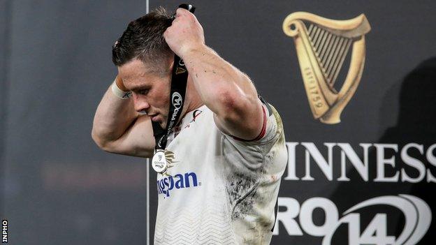 John Cooney dejected