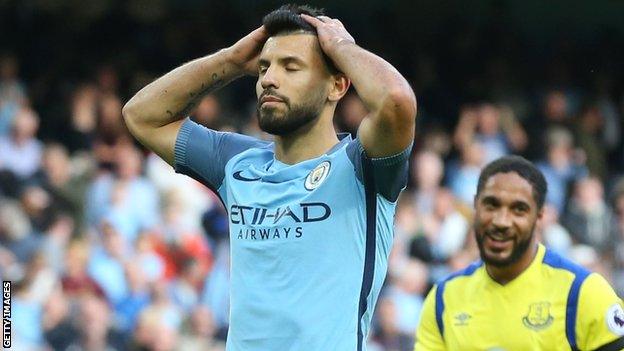 Sergio Aguero of Manchester City