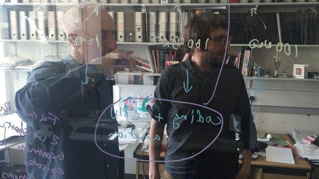 Prof Daniel Bradley from Trinity College Dublin and Dr Laurent Frantz from Oxford University