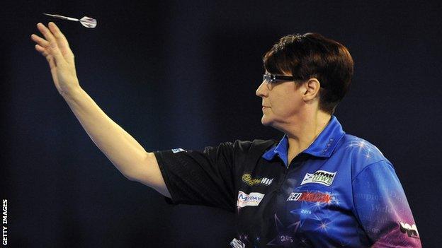 Darts player Lisa Ashton