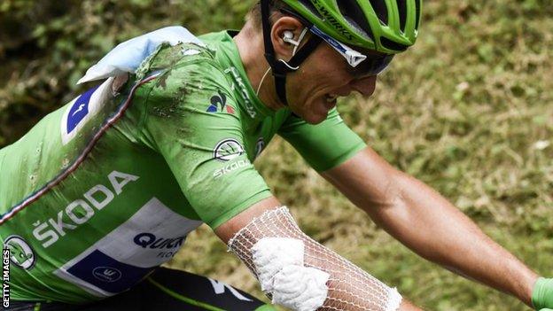 Marcel Kittel during stage 17 of the Tour