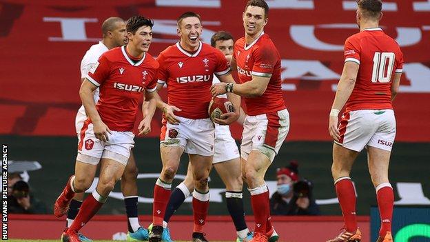 Wales are celebrating a second Six Nations title in three tournaments