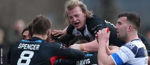 London Broncos celebrate