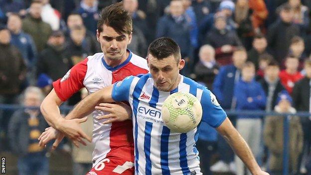 Jimmy Callacher and Eoin Bradley