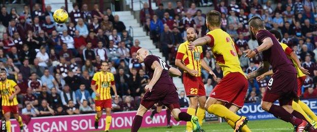 Conor Sammon scores