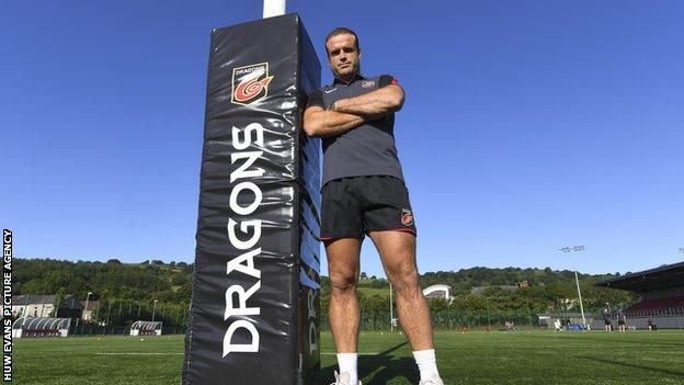 Dragons centre Jamie Roberts has played three Tests for the British and Irish Lions