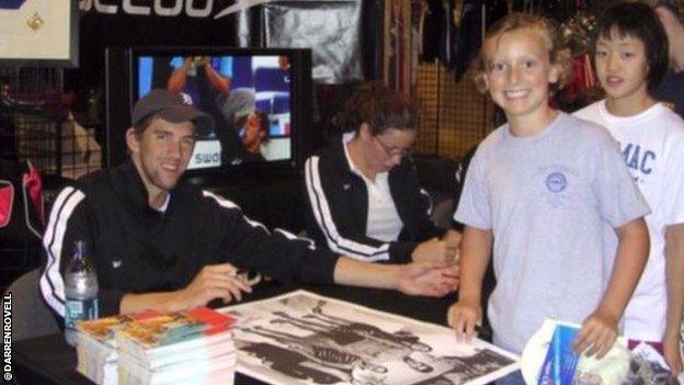 Michael Phelps and Katie Ledecky