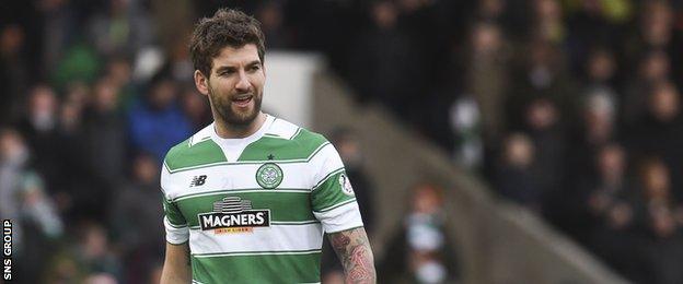 Celtic midfielder Charlie Mulgrew