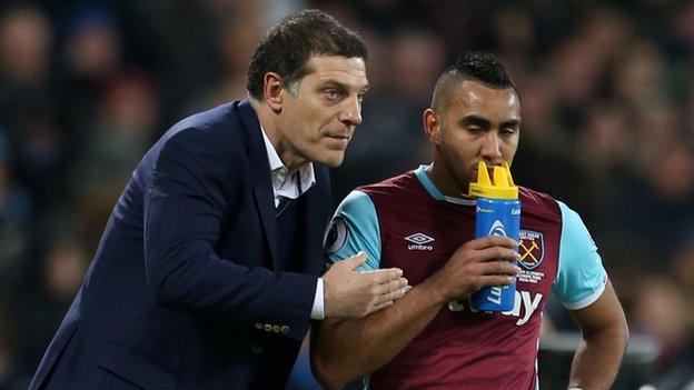 Slaven Bilic & Dimitri Payet