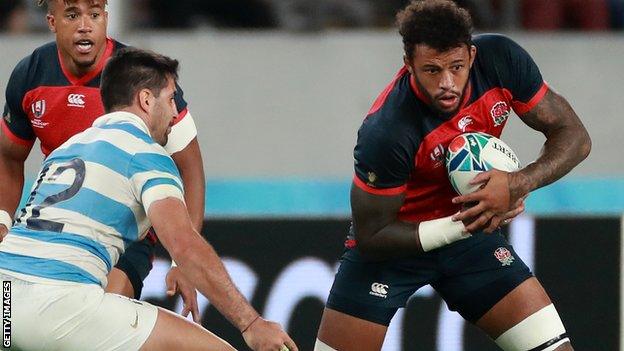 Courtney Lawes has been preferred to George Kruis alongside Maro Itoje in the second row