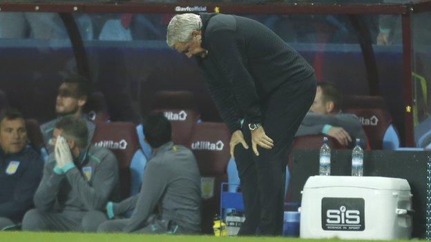 Steve Bruce's Villa had miserable luck in front of goal in Tuesday's 0-0 home draw with Middlesbrough