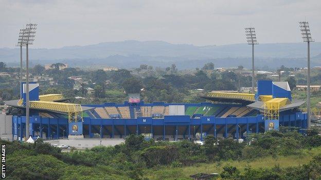 Franceville stadium in Gabon