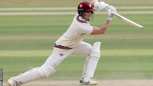 Somerset skipper Tom Abell passed 50 for the seventh time this season - and the 43rd time in his career