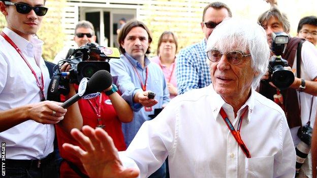 Bernie Ecclestone