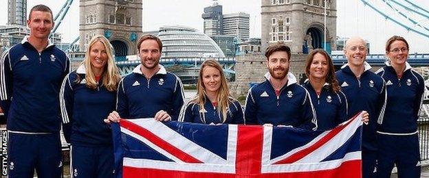 British sailing team for Rio 2016 Olympics