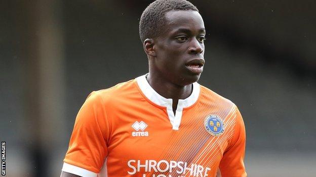 Arthur Gnahoua scored once in his seven games out on loan with AFC Fylde