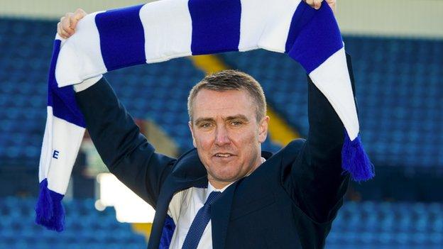 Kilmarnock manager Lee Clark