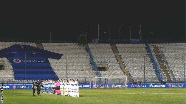 Northern Ireland will hope to finish their Nations League campaign with a win at the Georgios Kamaras Stadium