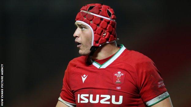 James Botham has played four times for Wales since winning his first cap against Georgia in November 2020