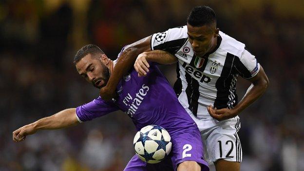 Alex Sandro had Juventus' only shot in the second half