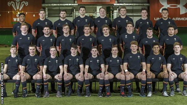 Wales Under-18 rugby squad