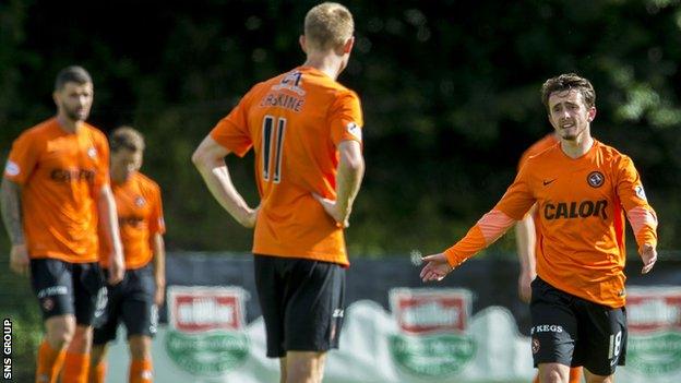 Dundee United lost 4-0 at Hamilton Saturday