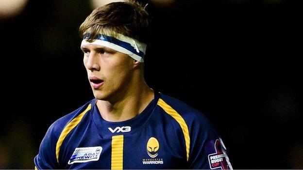 Portadown-born Caleb Montgomery began his career in club rugby in Northern Ireland with Banbridge