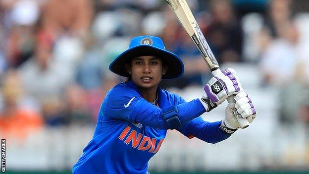 Mithali Raj in action