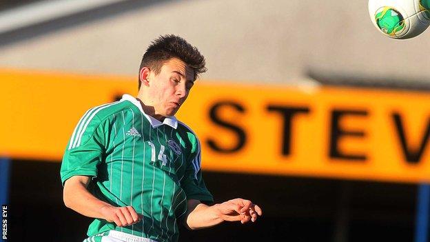 Stephen Fallon is a Northern Ireland youth international