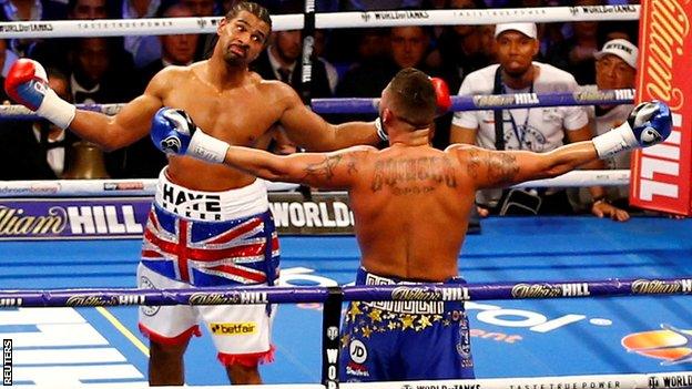 David Haye fights Tony Bellew