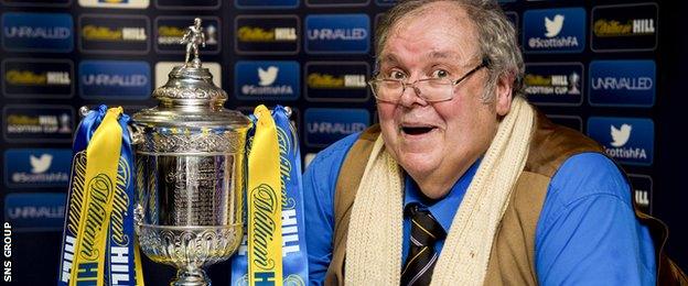 Lothian Thistle Hutchison Vale chairman Tom Allison