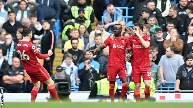 Sadio Mane scores Liverpool's second