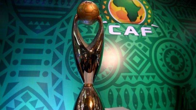 Caf Champions League trophy