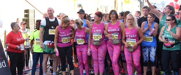 Alfie's Angels on the startline