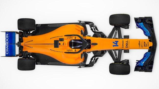 McLaren 2018 car