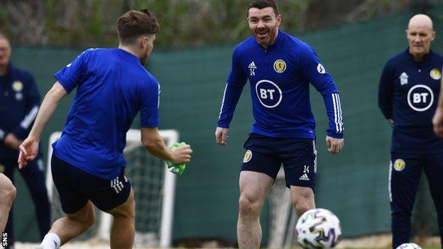 John Fleck is out of Wednesday's Scotland friendly against Netherlands as he self-isolates