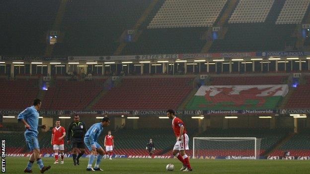 Ryan Giggs at Millennium Stadium