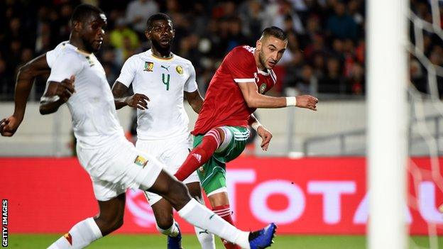 Morocco v Cameroon