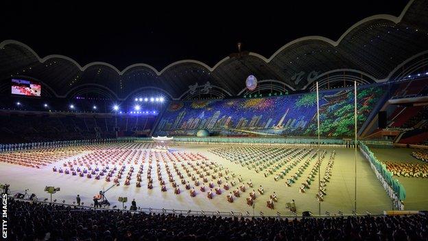 Pyongyang's 114,000-capacity May Day Stadium