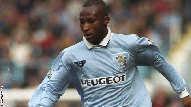 Zimbabwe's Peter Ndlovu