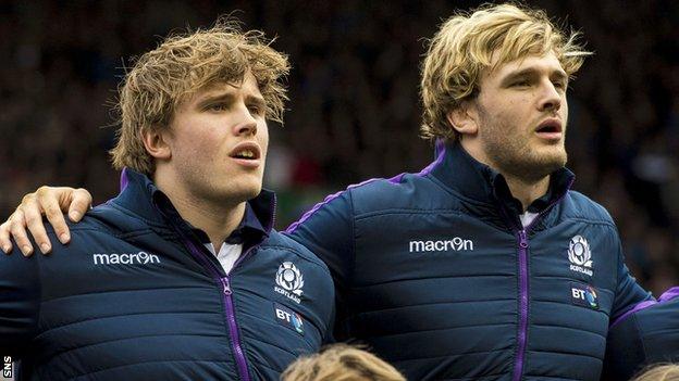 Jonny and Richie Gray