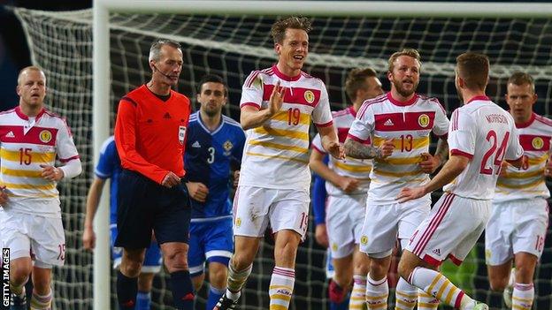 Christophe Berra and Scotland