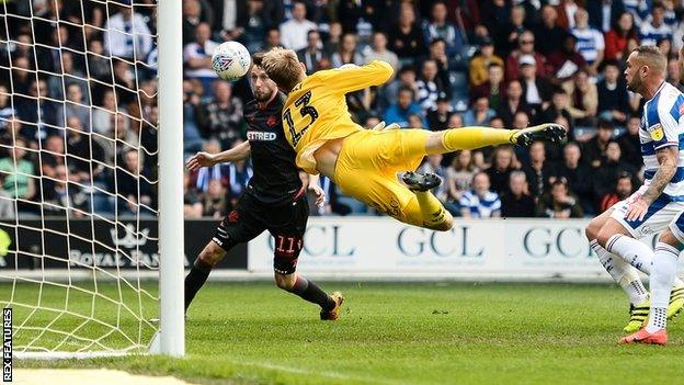 Will Buckley netted his fourth league goal of the season at Loftus Road