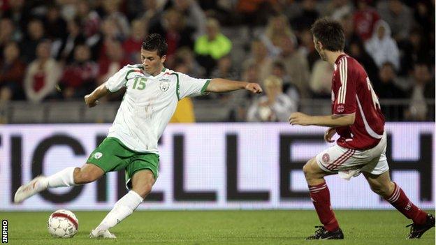 Shane Long scored twice for Ireland when the two sides last met