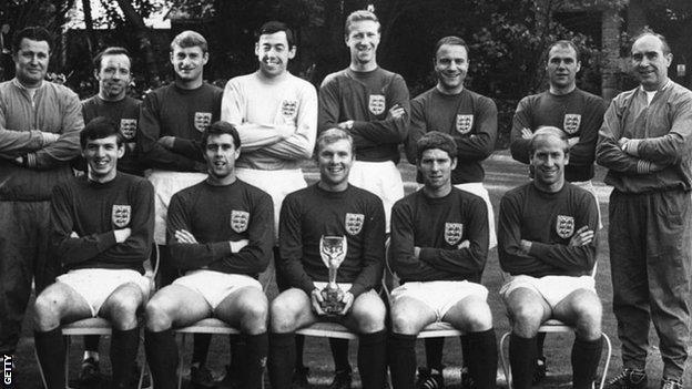 England's 1966 World Cup winning side