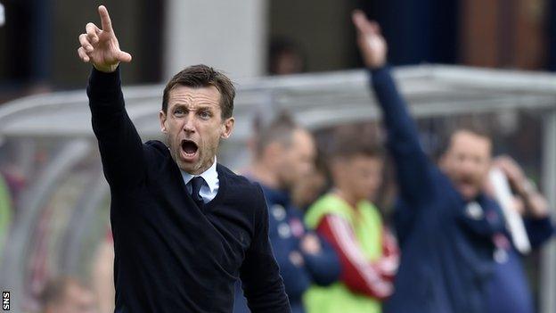 Dundee manager Neil McCann