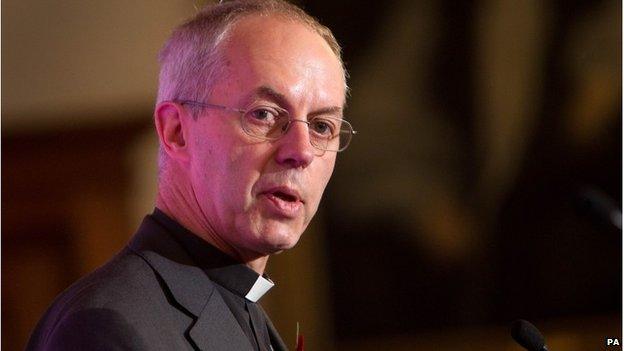 Archbishop of Canterbury Justin Welby